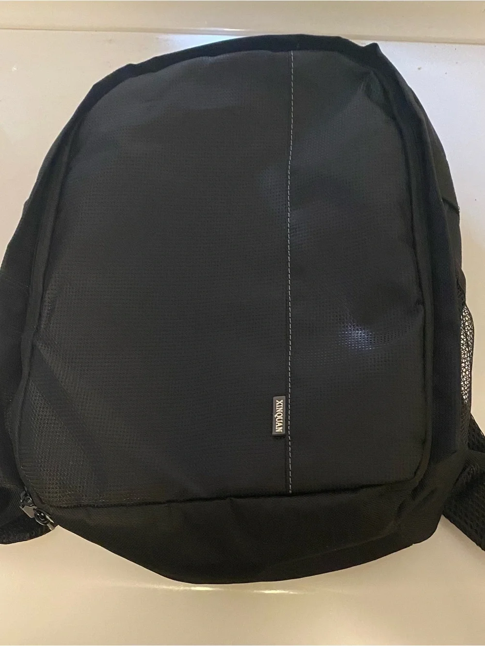 Black Men's camera Backpack